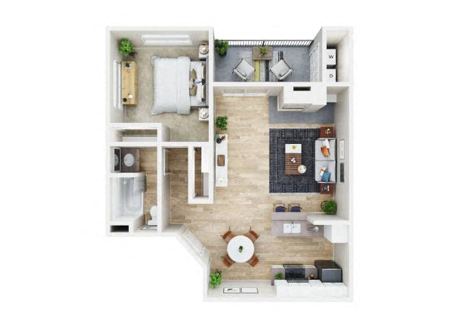 A1 floor plan